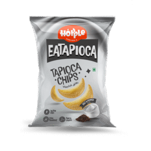 Hopple Eatapioca salt and Pepper 77gm - Pack of Six