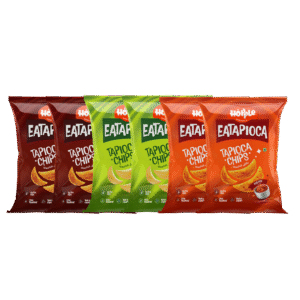Hopple Eatapioca Assorted - 2 Flavours each - Pack of Six